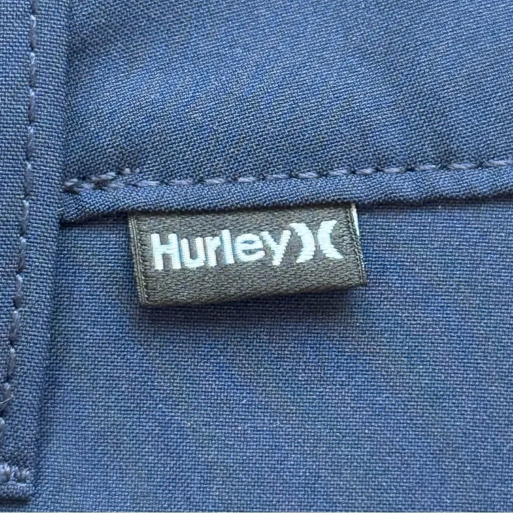 Hurley Blue Hybrid Shorts Quick-Dry Versatile/ board shorts / chino size 28